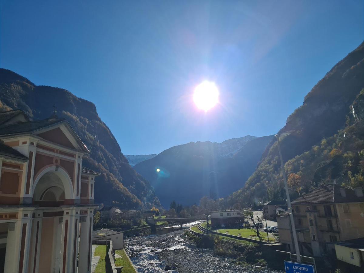 Albergo Posta Bignasco Bagian luar foto
