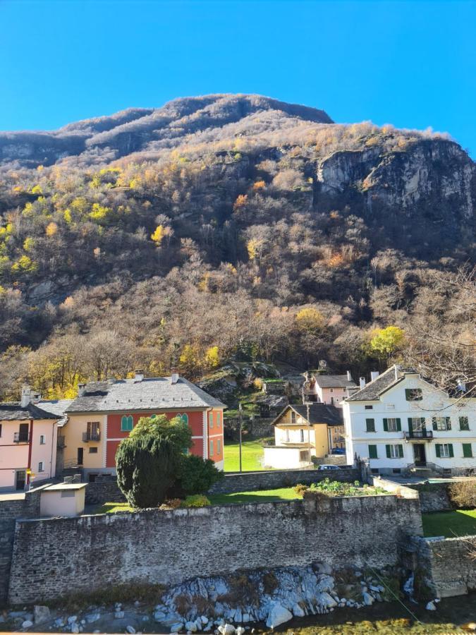 Albergo Posta Bignasco Bagian luar foto