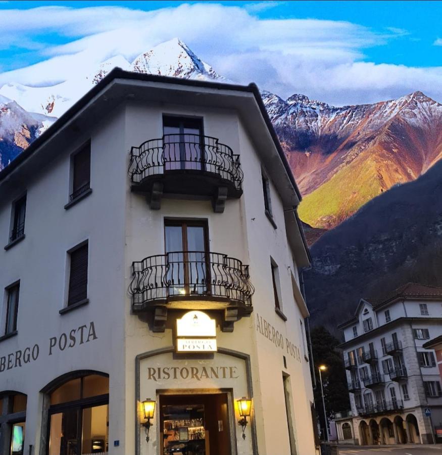 Albergo Posta Bignasco Bagian luar foto