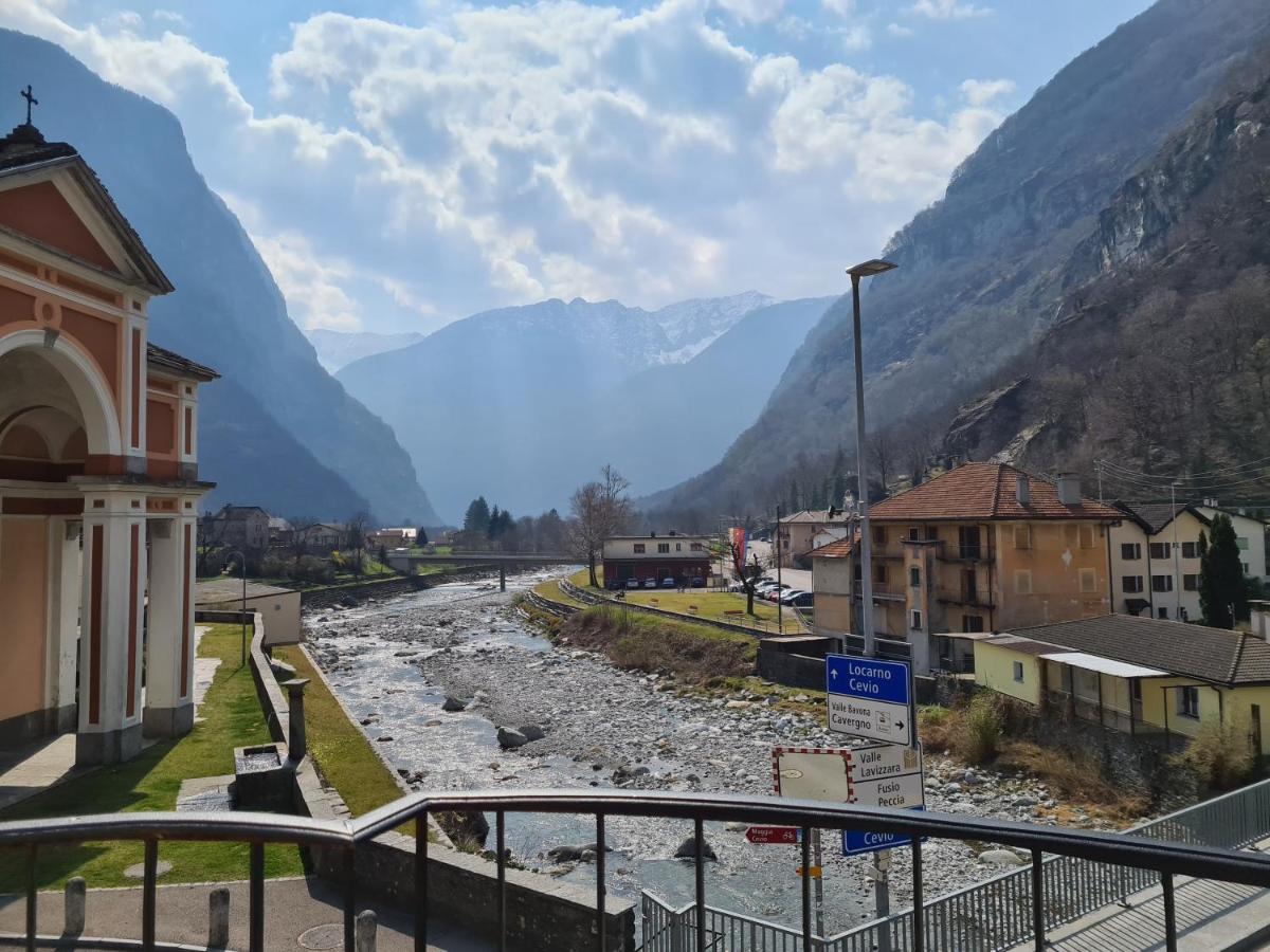 Albergo Posta Bignasco Bagian luar foto